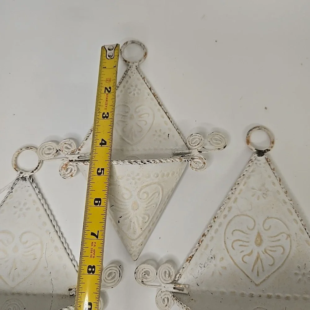 3‎ Piece Metal Wall Pocket Set
